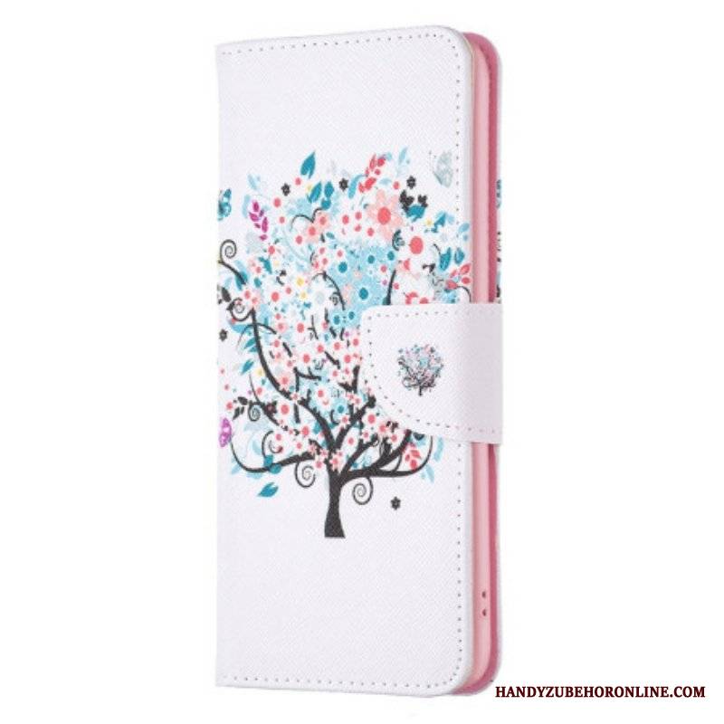 Etui Folio do Samsung Galaxy S23 5G Kwitnące Drzewo