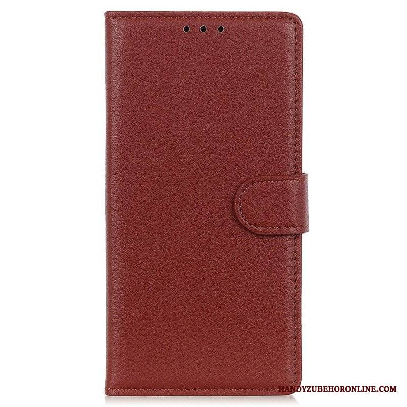 Etui Folio do Samsung Galaxy S23 5G Tradycyjna Sztuczna Skóra