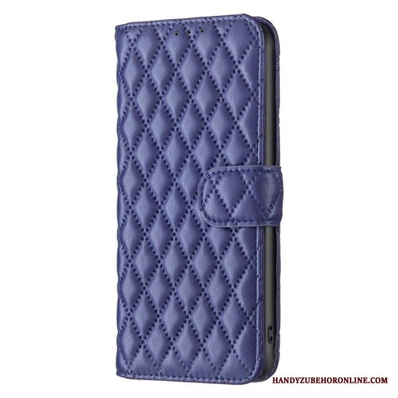 Etui Folio do Samsung Galaxy S23 Plus 5G Pikowany Binfen Kolor