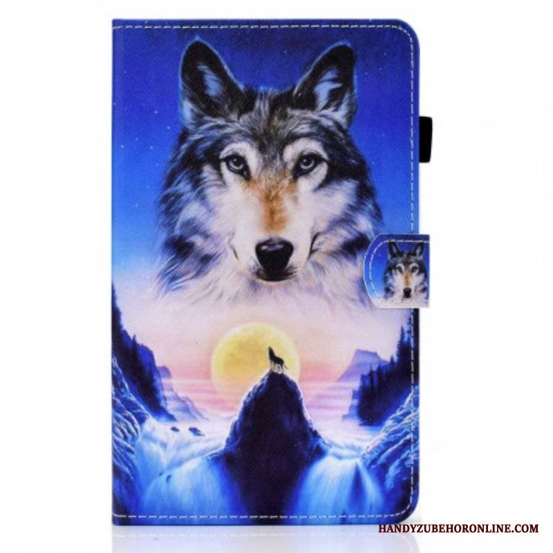 Etui Folio do Samsung Galaxy Tab A8 (2021) Wilk Górski