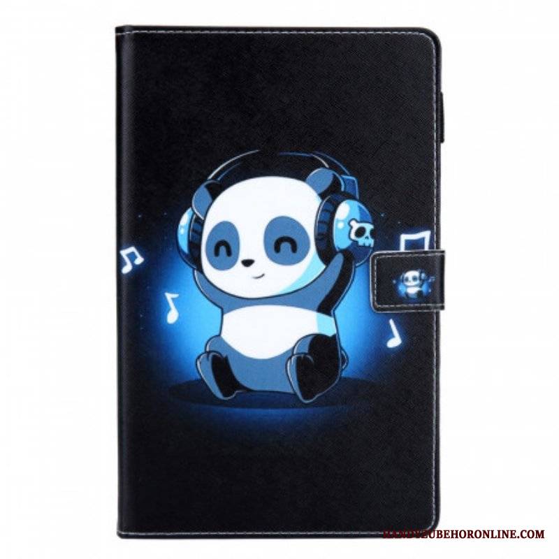 Etui Folio do Samsung Galaxy Tab A8 (2021) Zabawna Panda