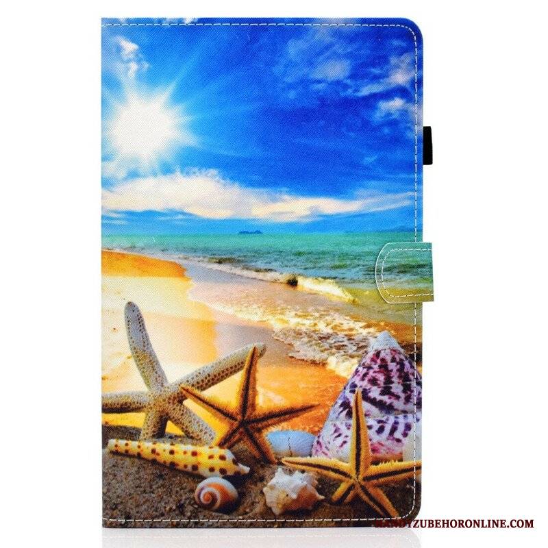 Etui Folio do Samsung Galaxy Tab S8 / Tab S7 Zabawna Plaża