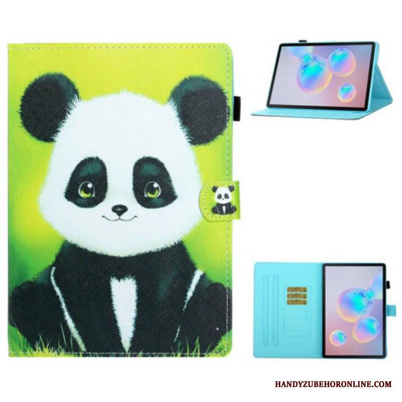 Etui Folio do Samsung Galaxy Tab S8 / Tab S7 Śliczna Panda