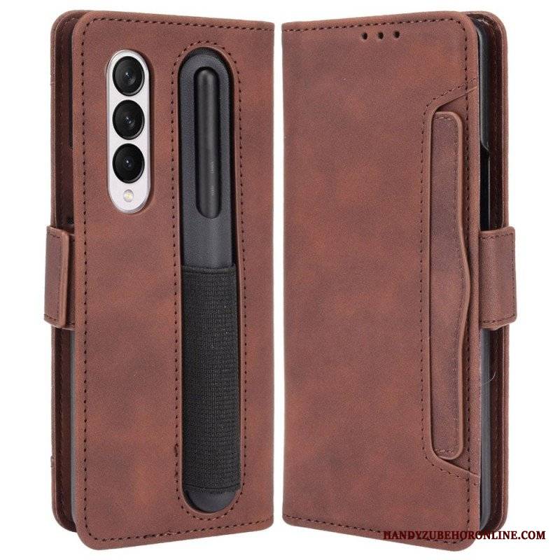 Etui Folio do Samsung Galaxy Z Fold 4 Szpieguj Z Pen Storage