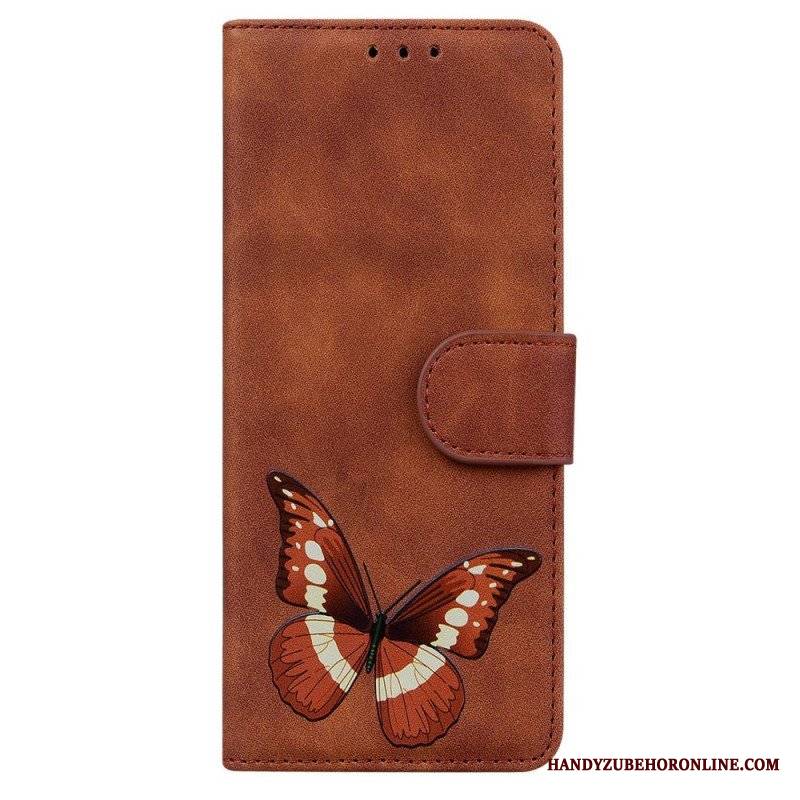 Etui Folio do Sony Xperia 1 IV Vintage Motyl