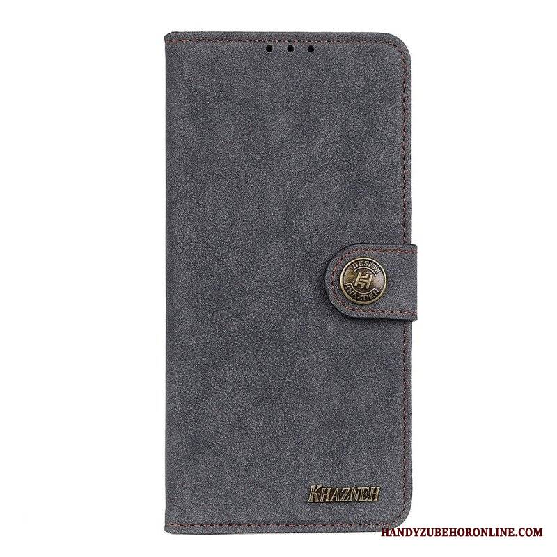 Etui Folio do Sony Xperia 10 IV Skórzana Dwoina Vintage Khazneh