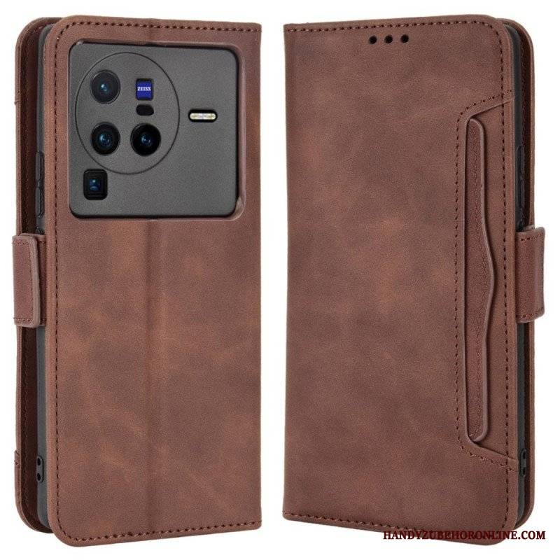 Etui Folio do Vivo X80 Pro Multi-karty