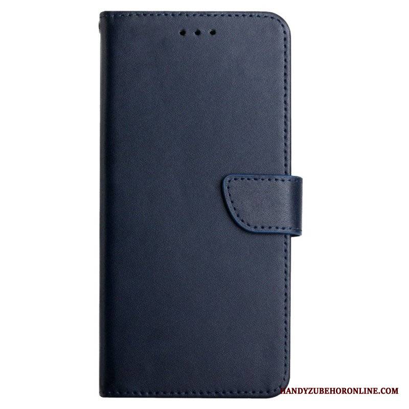 Etui Folio do Xiaomi 12T / 12T Pro Prawdziwa Skóra Nappa