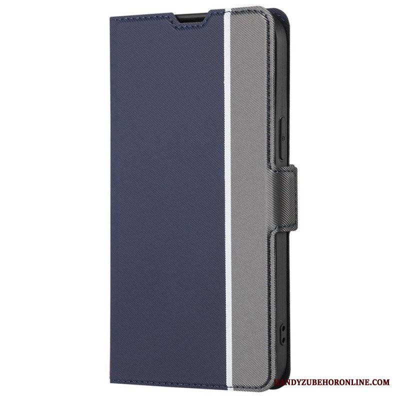 Etui Folio do Xiaomi 13 Ultra Cienki Dwukolorowy