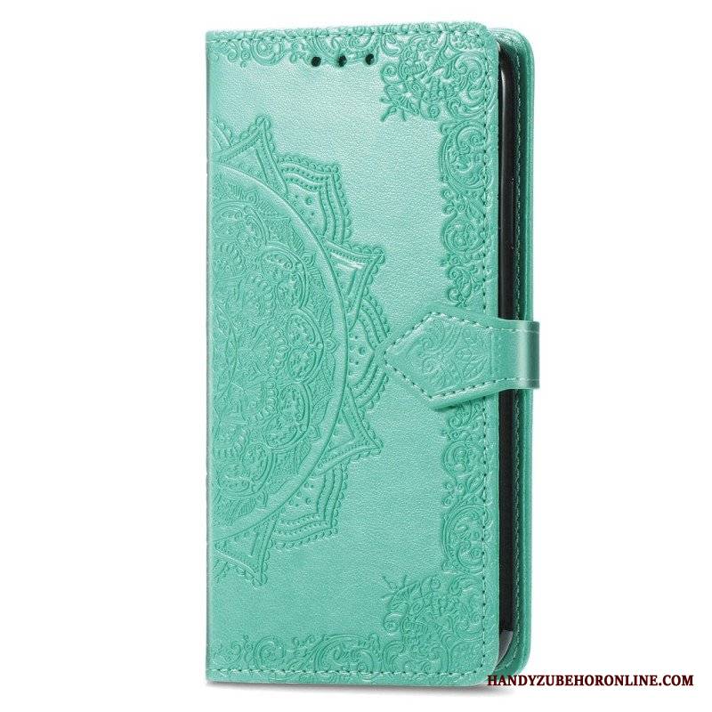 Etui Folio do Xiaomi Redmi A1 Mandala Sun Ze Smyczą