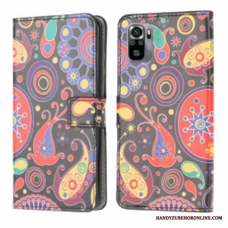 Etui Folio do Xiaomi Redmi Note 10 / 10S Projekt Galaktyki