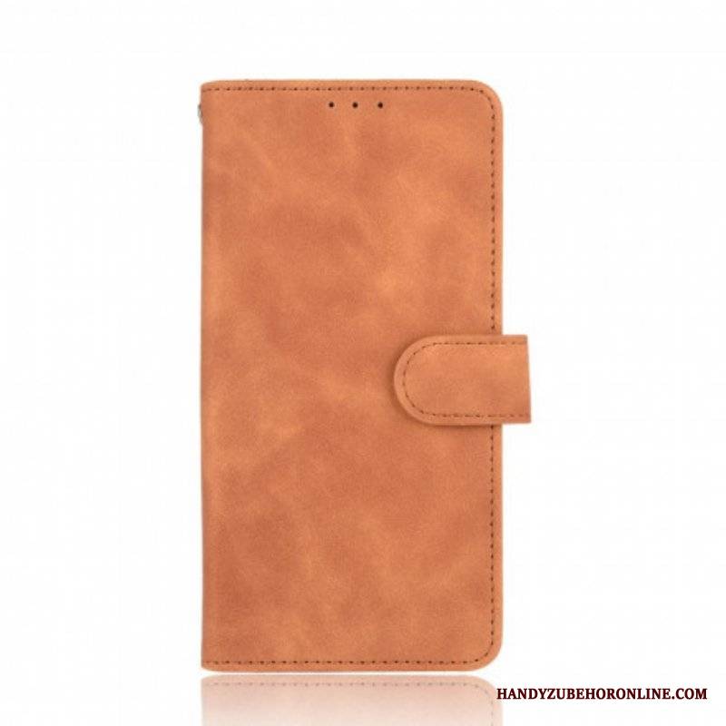 Etui Folio do Xiaomi Redmi Note 10 Pro Miękki W Dotyku Efekt Skóry