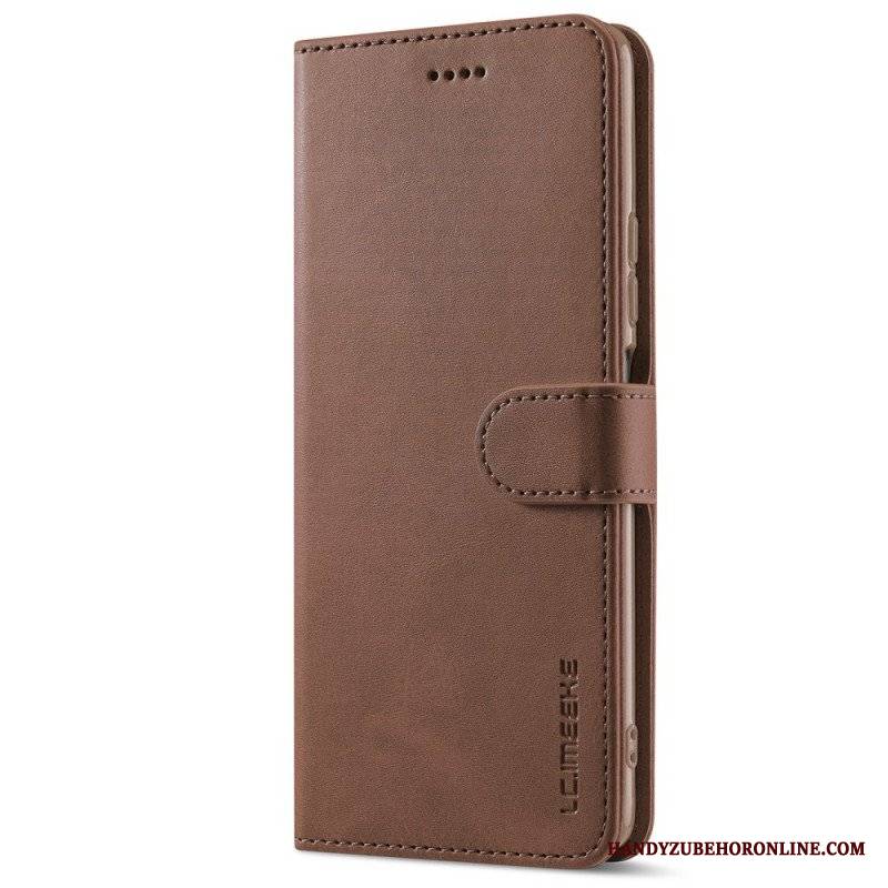 Etui Folio do Xiaomi Redmi Note 11 / 11S Lc.imeeke Efekt Skóry