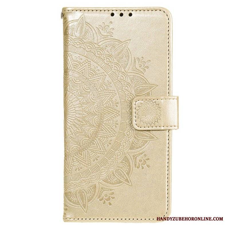 Etui Folio do Xiaomi Redmi Note 11 / 11S Mandala Słońca