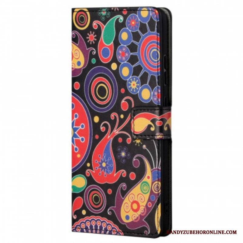 Etui Folio do Xiaomi Redmi Note 11 Pro / 11 Pro 5G Rysunki Galaktyk