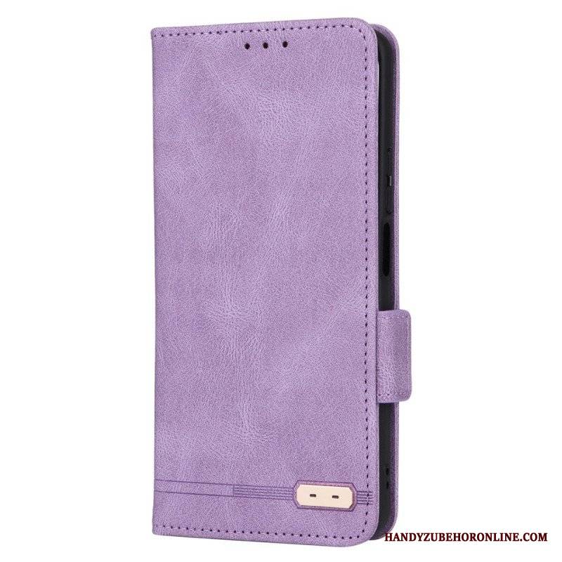 Etui Folio do Xiaomi Redmi Note 11 Pro Plus 5G Stylizacja Skóry