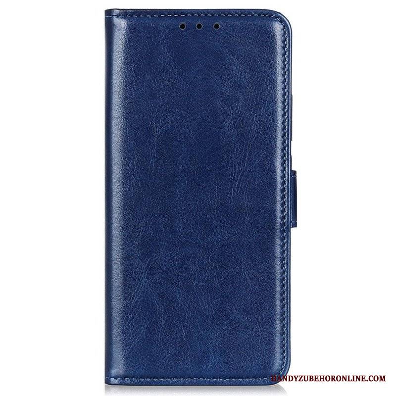 Etui Folio do Xiaomi Redmi Note 12 5G Sztuczna Skóra Lakierowana