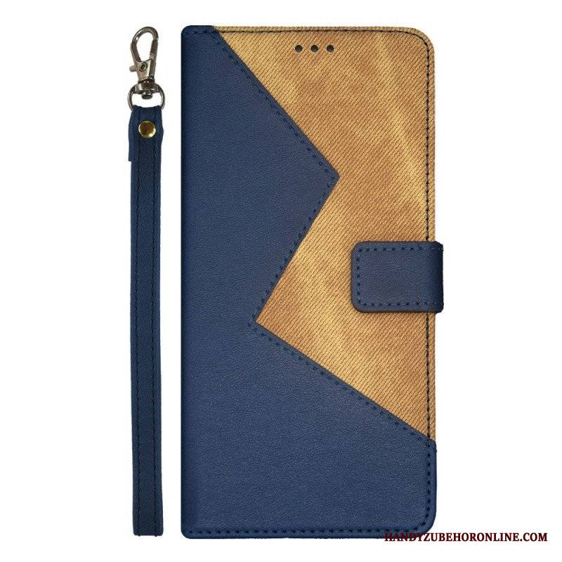 Etui Folio do Xiaomi Redmi Note 12 Pro Plus Dwukolorowy Idewei