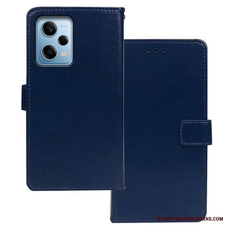 Etui Folio do Xiaomi Redmi Note 12 Pro Skórzany Styl Idewei