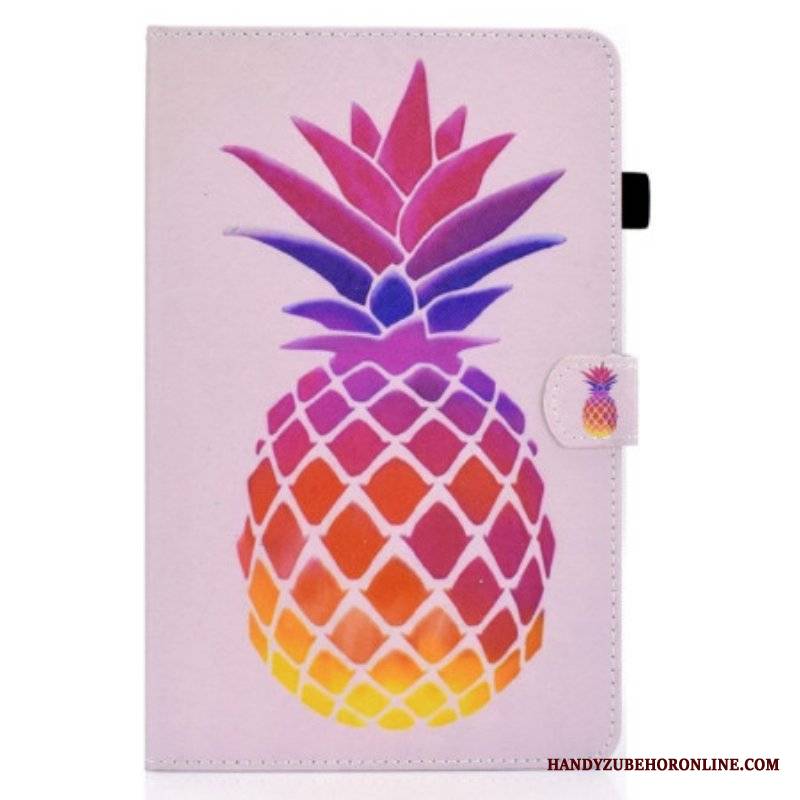 Etui Folio do iPad 10.9" (2022) Kolorowy Ananas