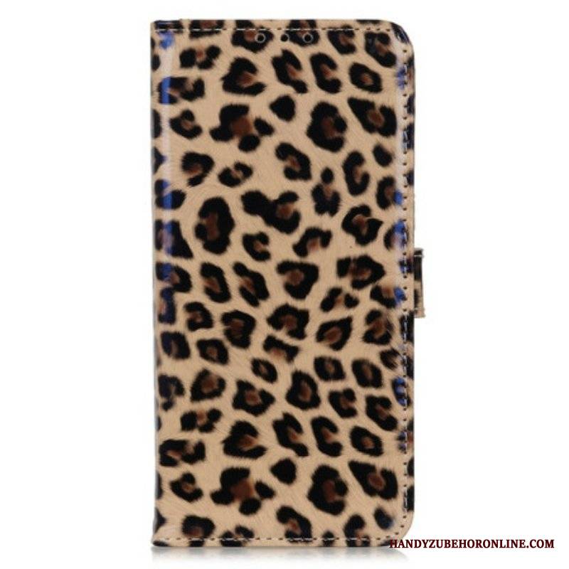 Etui Folio do iPhone 13 Pro Lampart