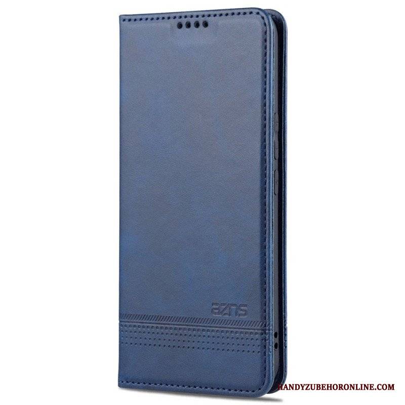 Etui Na Telefon do Honor 50 Etui Folio Stylizacja Skóry Azns