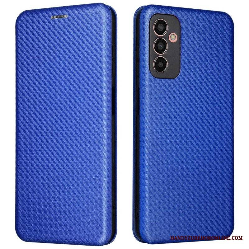 Etui Na Telefon do Samsung Galaxy M13 Etui Folio Włókno Węglowe