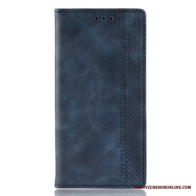 Etui Na Telefon do Samsung Galaxy M32 Etui Folio Stylizowany Efekt Skóry W Stylu Vintage