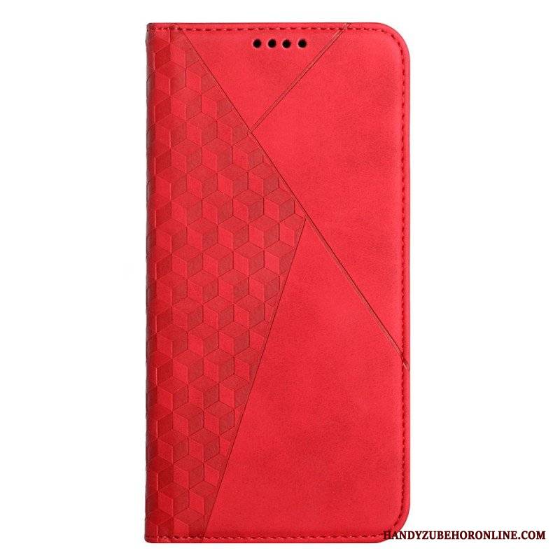 Etui Na Telefon do Samsung Galaxy S22 5G Etui Folio Styl Skóry O Fakturze Diamentu