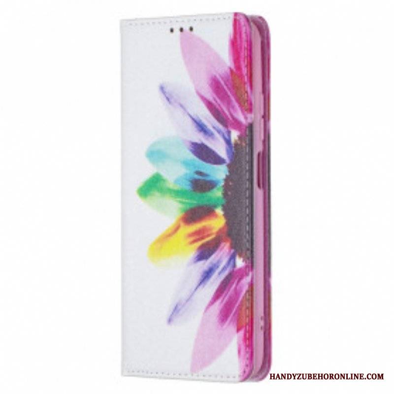 Etui Na Telefon do Xiaomi Redmi Note 10 / 10S Etui Folio Akwarela Kwiat