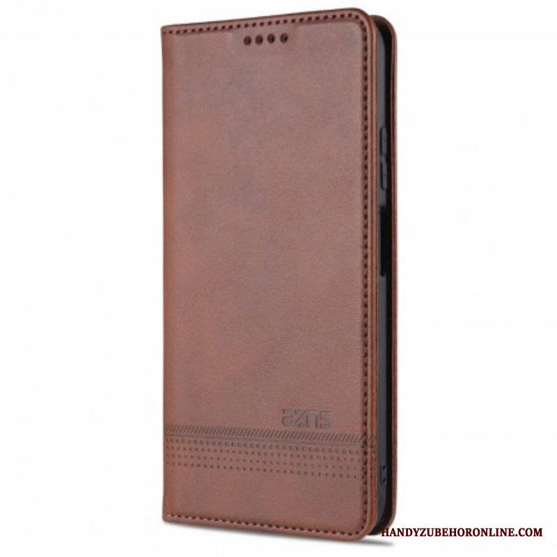 Etui Na Telefon do Xiaomi Redmi Note 10 / 10S Etui Folio Stylizacja Skóry Azns