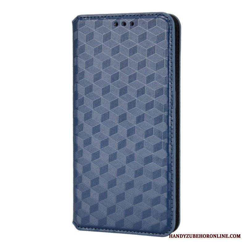 Etui Na Telefon do Xiaomi Redmi Note 11 / 11S Etui Folio Efekt Diamentowej Skóry 3d