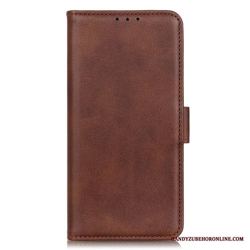 Etui Na Telefon do Xiaomi Redmi Note 12 4G Etui Folio Elegancka Dwoina Skórzana