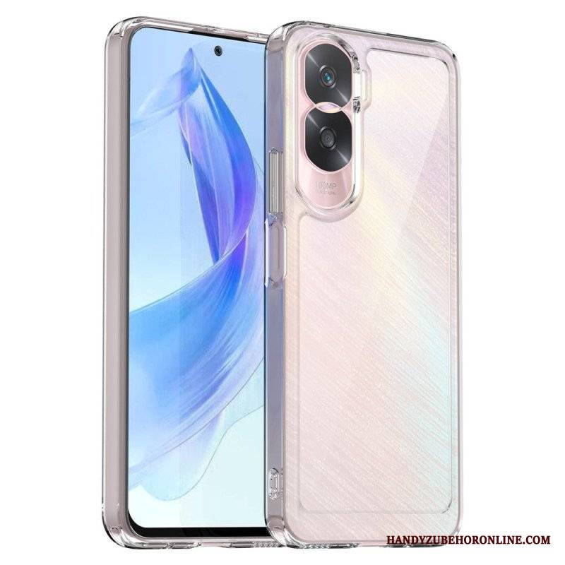 Etui do Honor 90 Lite Hybrydowy Przezroczysty