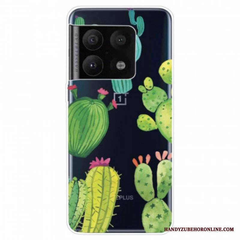 Etui do OnePlus 10 Pro 5G Akwarela Kaktusy