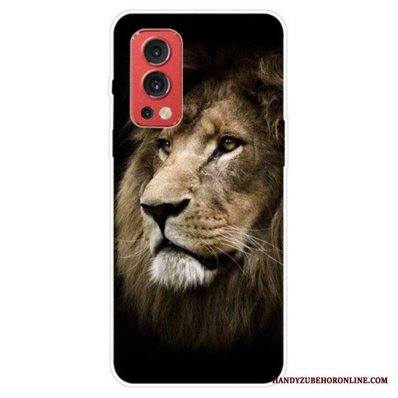 Etui do OnePlus Nord 2 5G Głowa Lwa