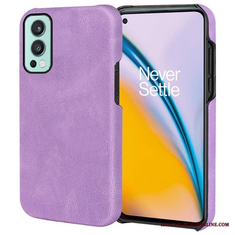 Etui do OnePlus Nord 2 5G Nowe Kolory Elegancja Skórzany Efekt