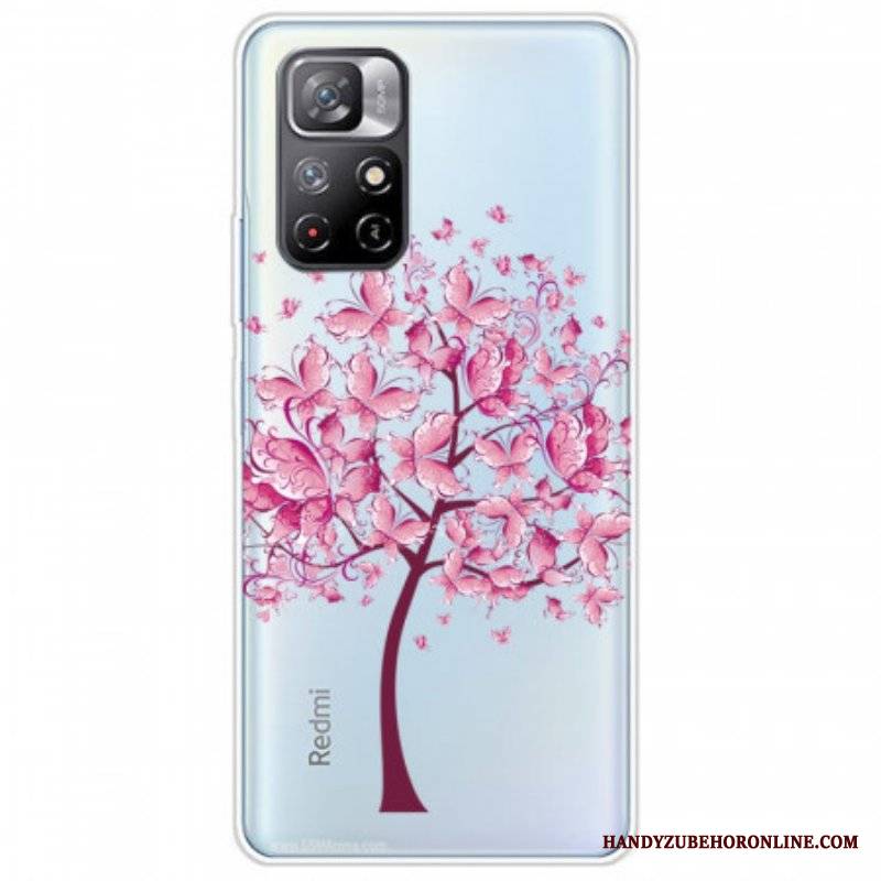 Etui do Poco M4 Pro 5G Drzewo Motyli