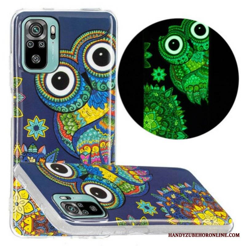 Etui do Poco M5s Fluorescencyjna Mandala Sowa