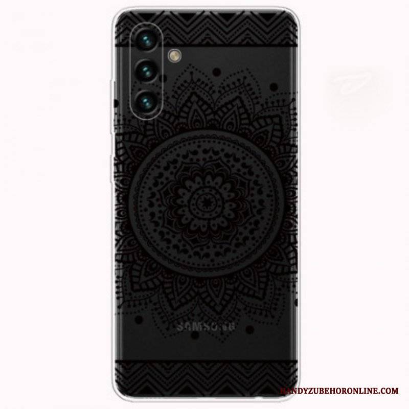 Etui do Samsung Galaxy A13 5G / A04s Mandala Z Pojedynczym Kwiatem