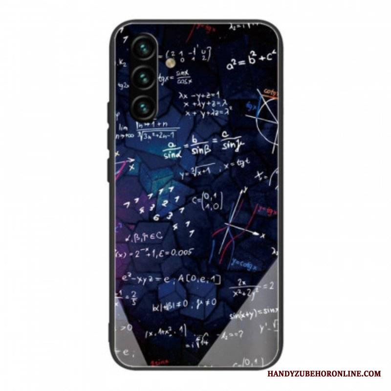 Etui do Samsung Galaxy A13 5G / A04s Obliczenia Matematyczne Ze Szkła Hartowanego