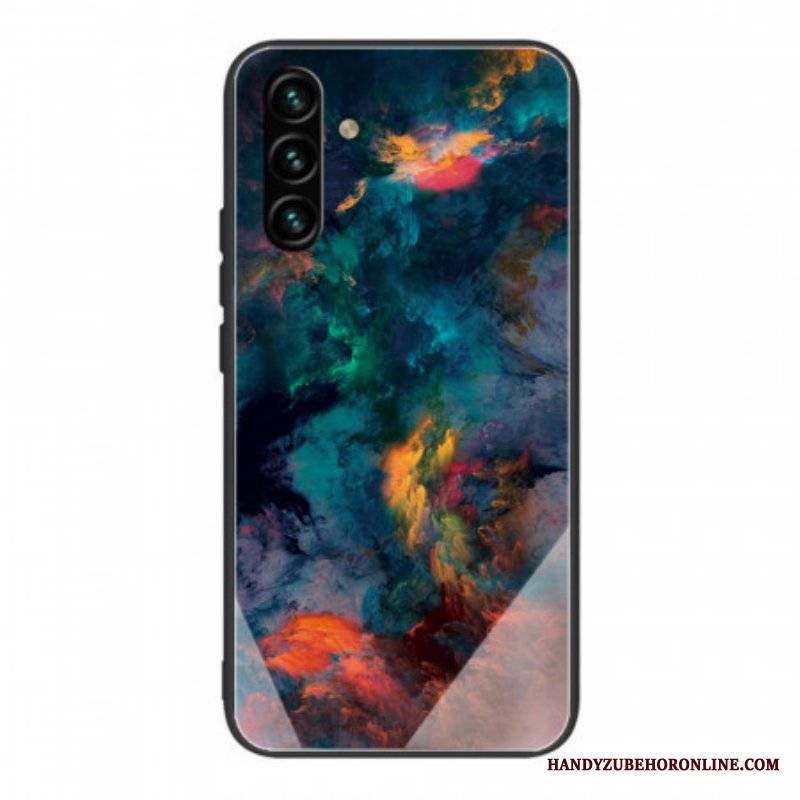 Etui do Samsung Galaxy A13 5G / A04s Szkło Hartowane Nieba