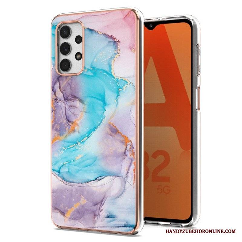 Etui do Samsung Galaxy A13 Akwarela Marmuru