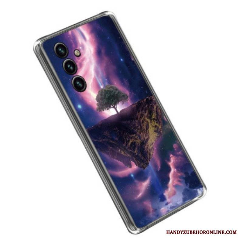 Etui do Samsung Galaxy A14 / A14 5G Silikonowe Futurystyczne Drzewo