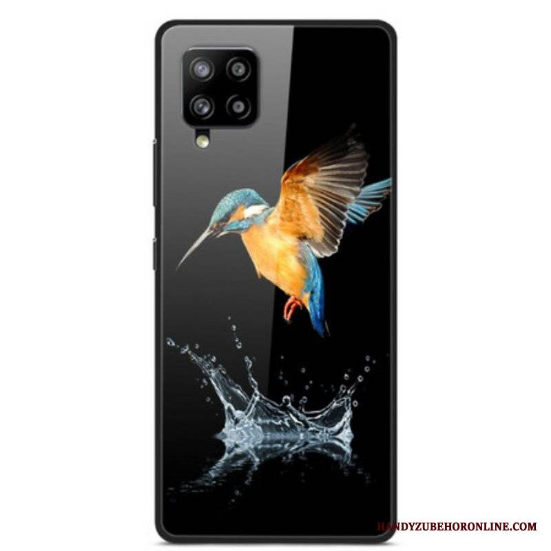 Etui do Samsung Galaxy A42 5G Szkło Hartowane Crown Bird