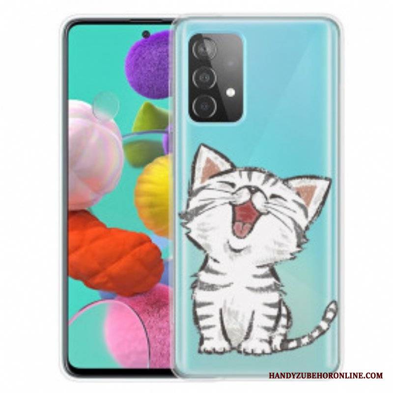 Etui do Samsung Galaxy A52 4G / A52 5G / A52s 5G Słodki Kociak