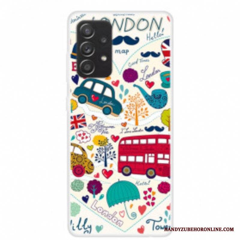 Etui do Samsung Galaxy A52 4G / A52 5G / A52s 5G Życie W Londynie