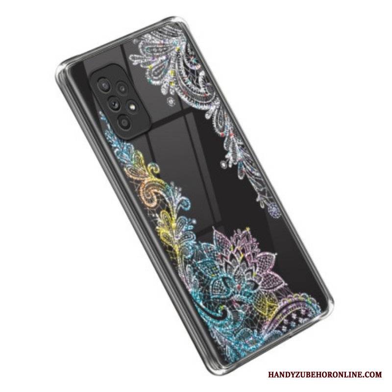 Etui do Samsung Galaxy A53 5G Bezszwowa Koronkowa Mandala