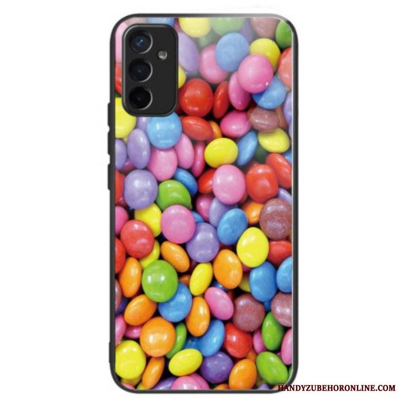 Etui do Samsung Galaxy M13 Cukierki Ze Szkła Hartowanego