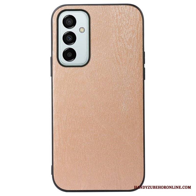 Etui do Samsung Galaxy M23 5G Efekt Drewna Ze Sztucznej Skóry